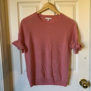 Pink cashmere top